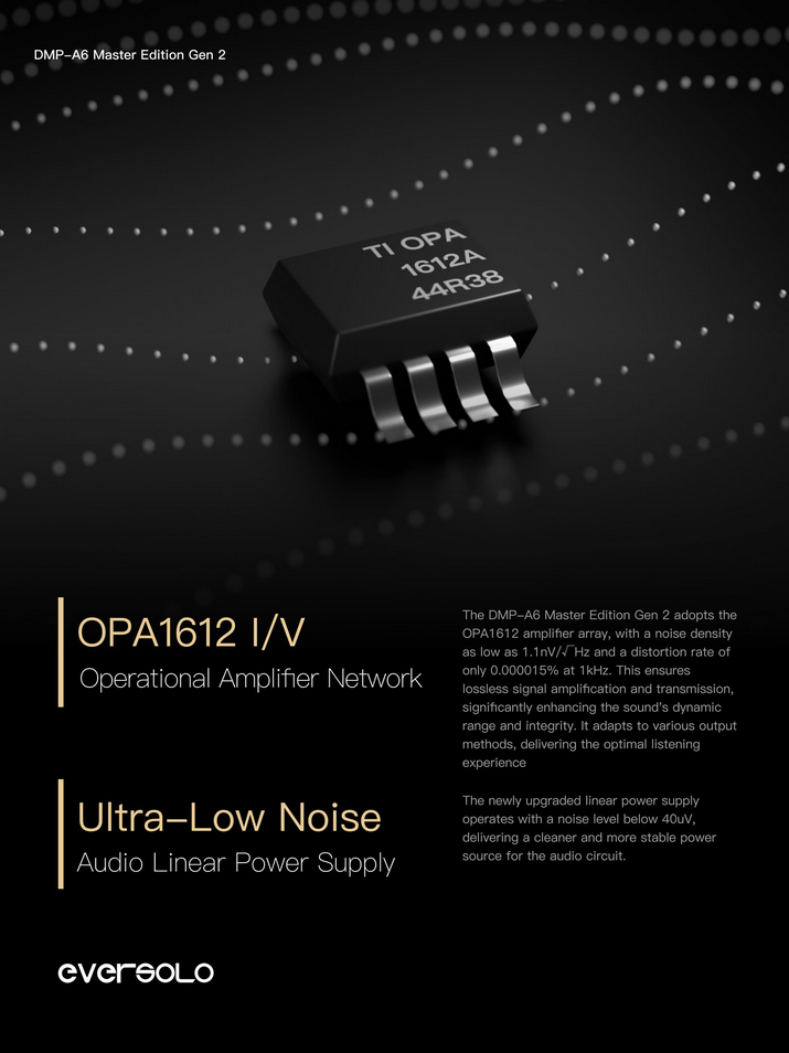 Eversolo A6 Master Edition Gen 2 黑色